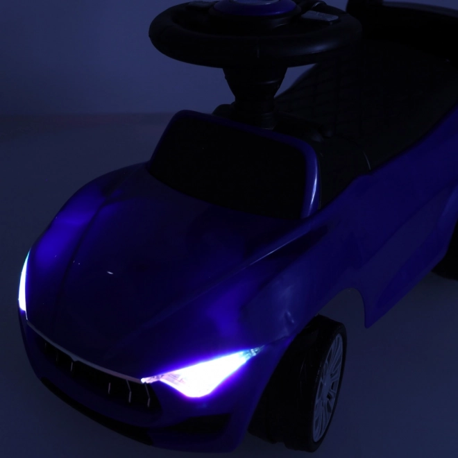 Ride-On Car with Sound and Lights Blue