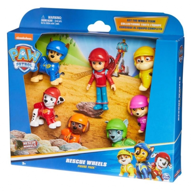 Paw Patrol Action Figure Rescue Wheels Set