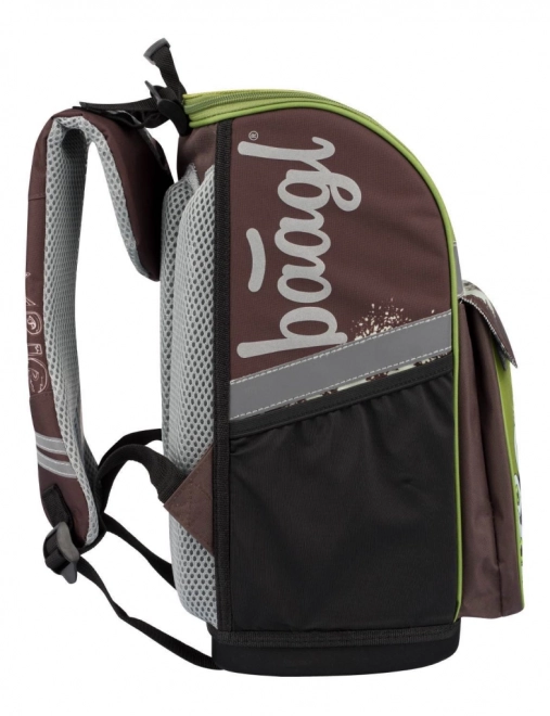 Baagl School Backpack Zippy Zombie