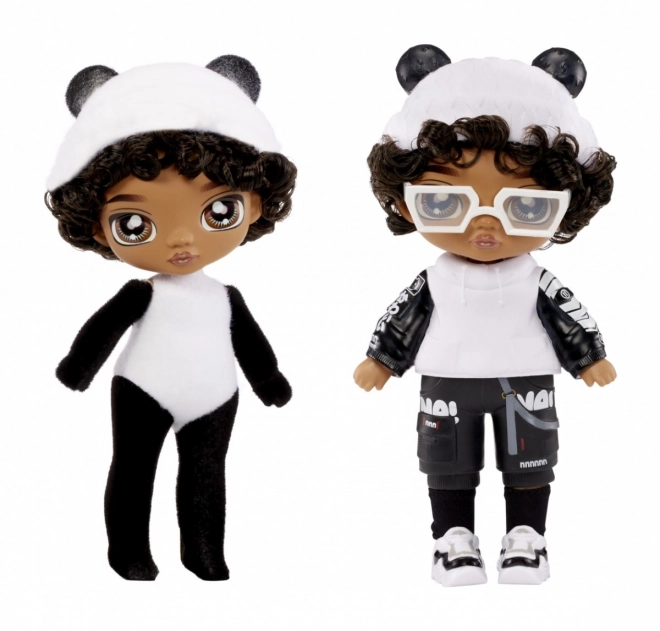 Na! Na! Na! Panda Boy Soft Touch Fuzzy Surprise Doll