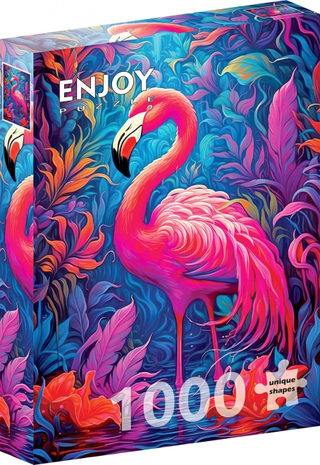 Enjoy Flamingos 1000 Piece Puzzle