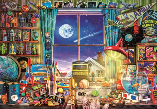 Clementoni puzzle to the moon 500 pieces