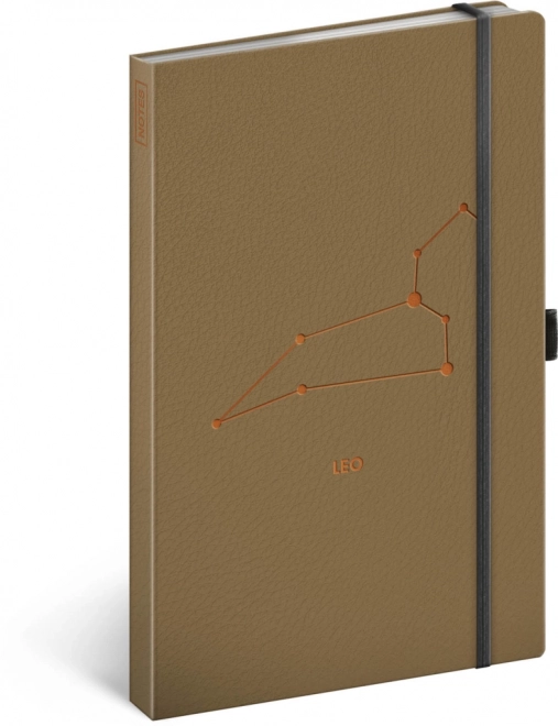 Zodiac Leo Lined Notebook