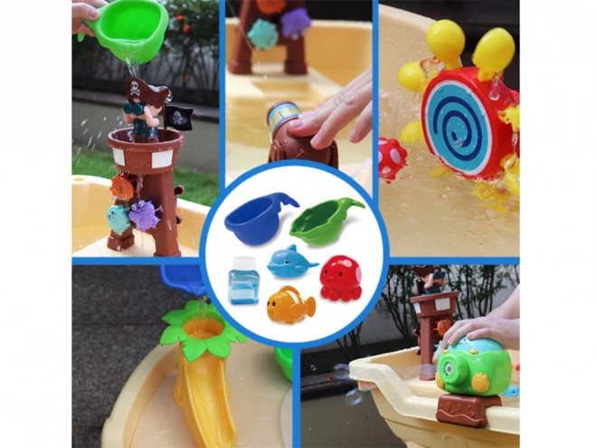 Pirate Ship Sand and Water Playset