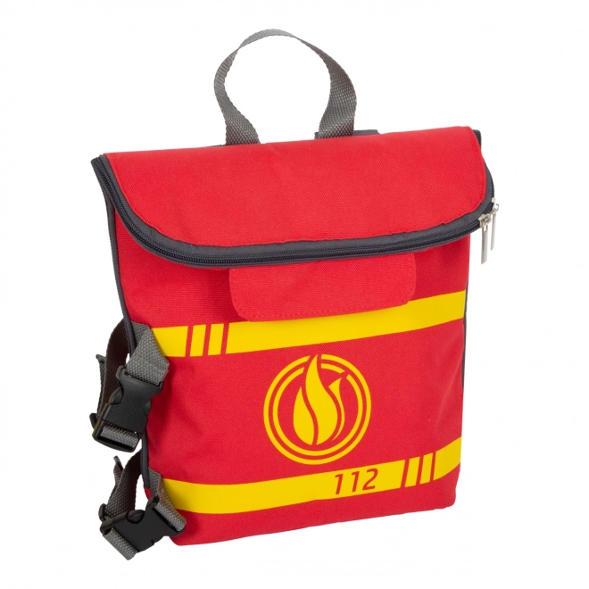 Small Foot Firefighter Backpack