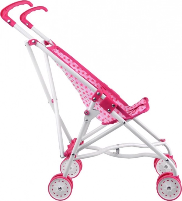 Lightweight Doll Stroller with Star Pattern