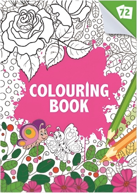 Livre de coloriage A4, 72 pages