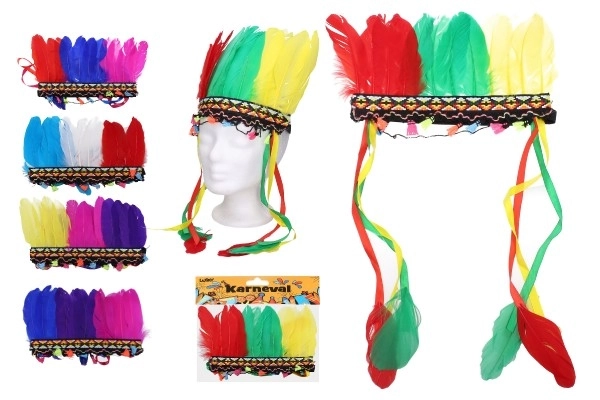 Indian Headband 20x25cm Carnival