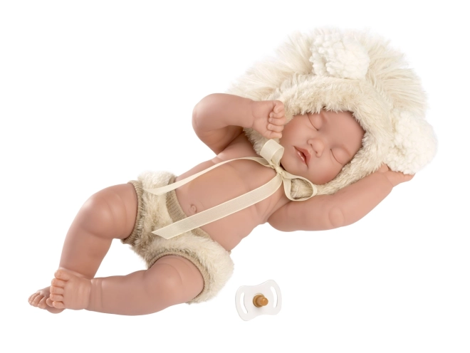 Newborn Baby Girl Doll with Vinyl Body