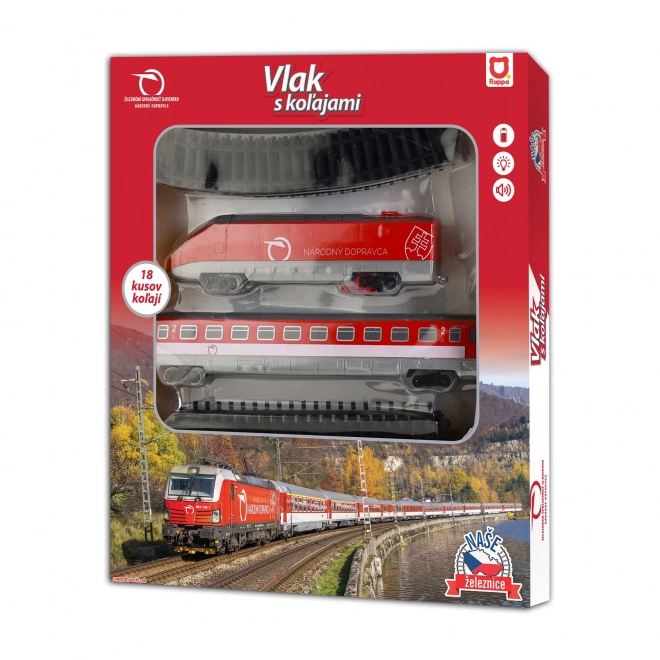 Train Set - Slovak Railways with Light and Sound