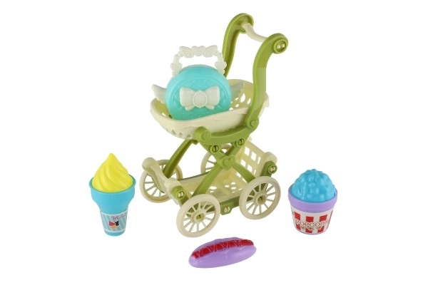 Mini Doll Stroller with Accessories