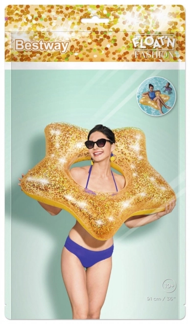 Glitter Star Swimming Ring