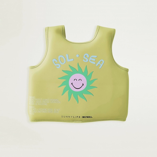 Swim Vest for Kids Smiley World Sol Sea