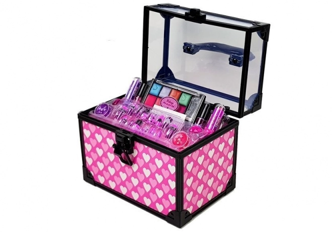 Makeup Set in Pink Hearted Box