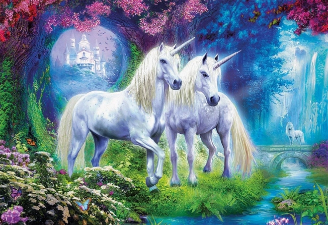 Educá Unicorns in the Forest Puzzle 500 Pieces