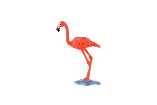 Caribbean Flamingo Plastic Toy 9cm