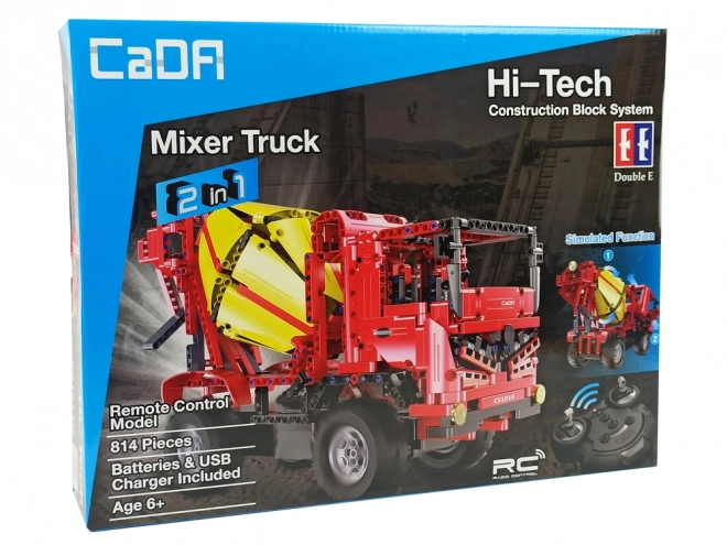 Construction Blocks Remote Controlled Cement Mixer CADA