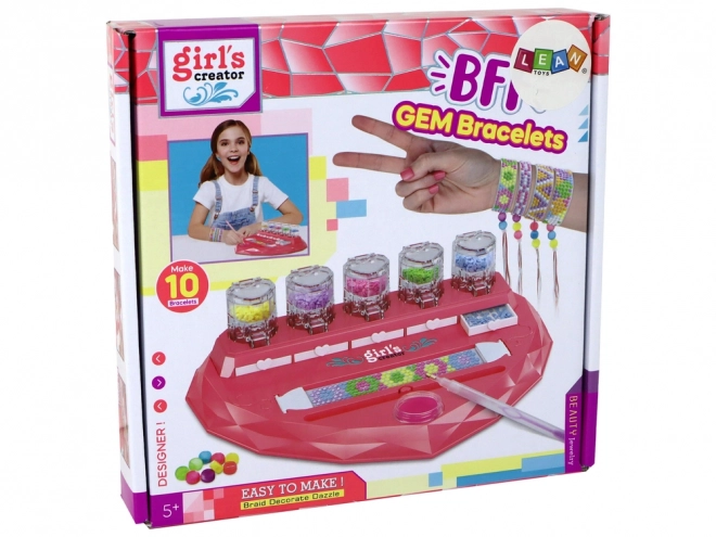 Bracelet Making Kit with Diamonds