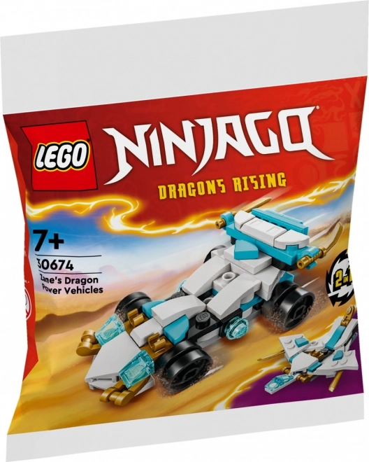 ninjago zane's dragon power vehicles