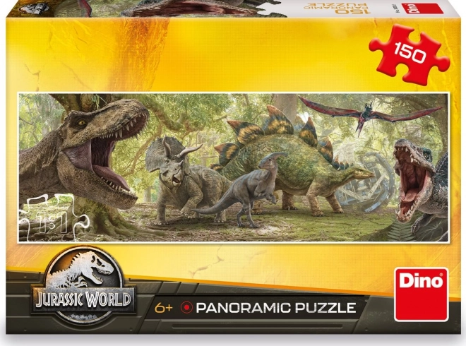 Dino Panoramic Puzzle Jurassic World 150 Pieces