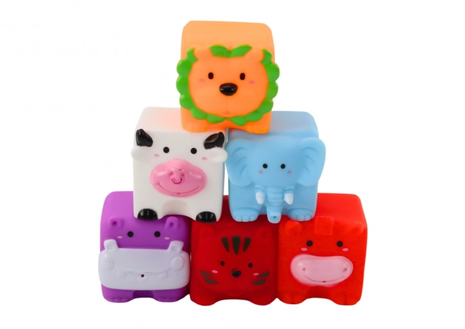 Soft Educational Bath Blocks Animals