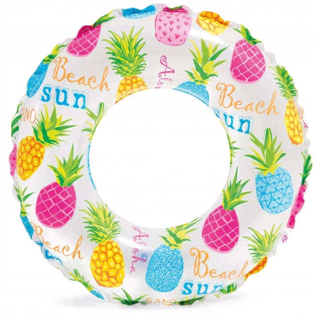 Inflatable Swim Ring with Print