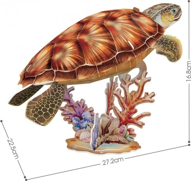 CubicFun National Geographic 3D Puzzle: Sea Turtle