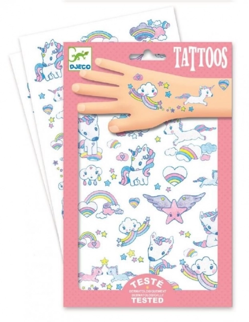 Magical Unicorn Temporary Tattoos