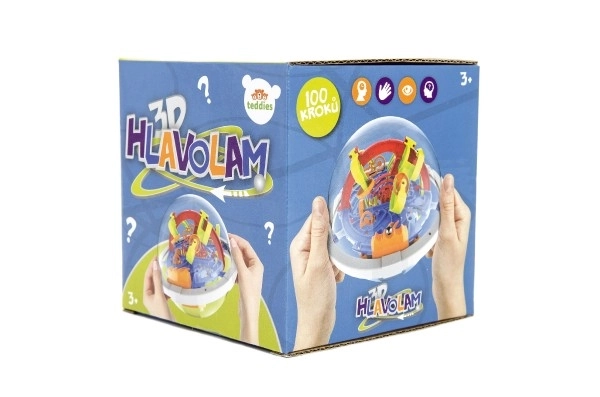 Educational Puzzle Ball with 3D Maze