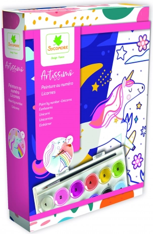 Artissimo - Paint by Numbers Unicorns