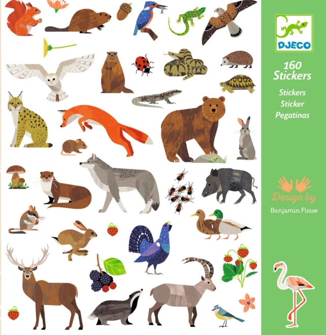 Autocollants Animaux d’Europe