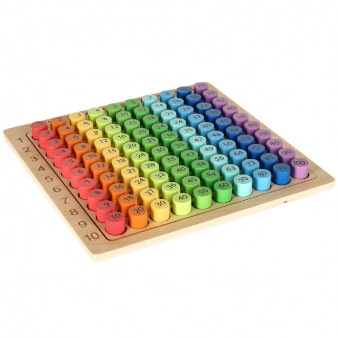 Educational Wooden Multiplication Board Game