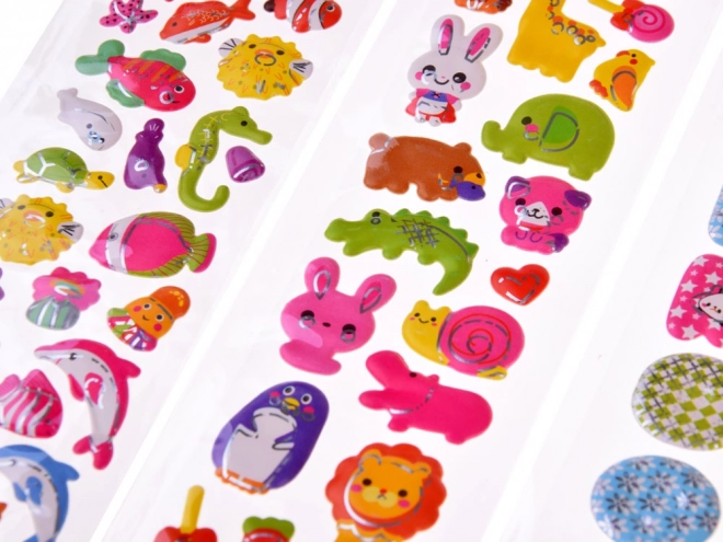 Cute Colorful Alphabet & Heart Stickers