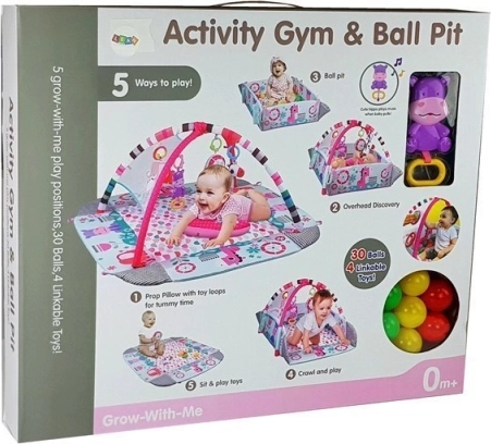 5-in-1 multifunctional play mat