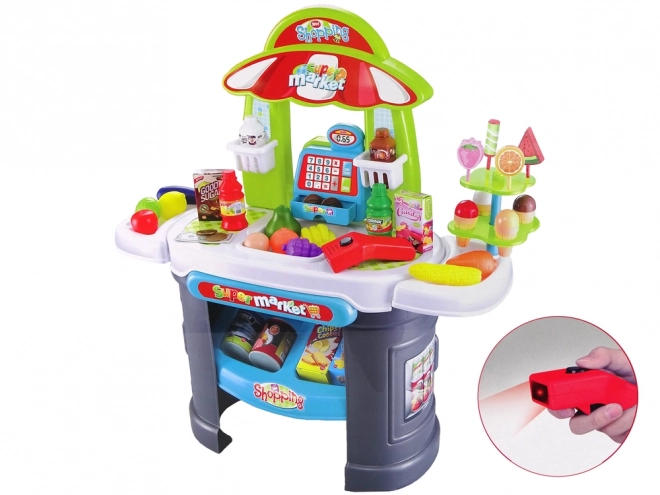 Children's Supermarket Play Set with Scanner