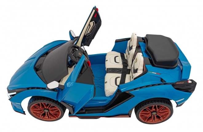 Ružové vozidlo Lamborghini Sian – Modré