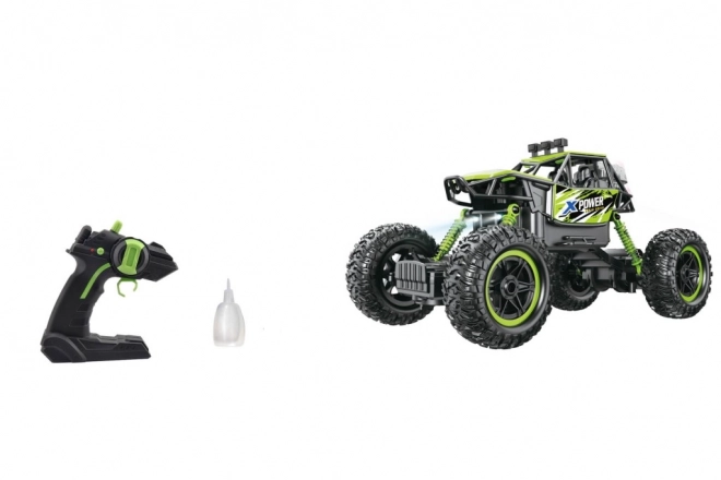 Remote-Controlled Off-Road Car at 1:14 Scale Green