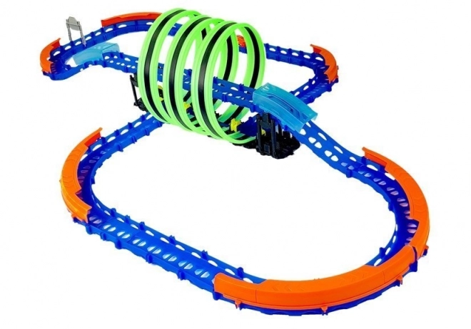 Glow in the Dark Racing Track with RC Car