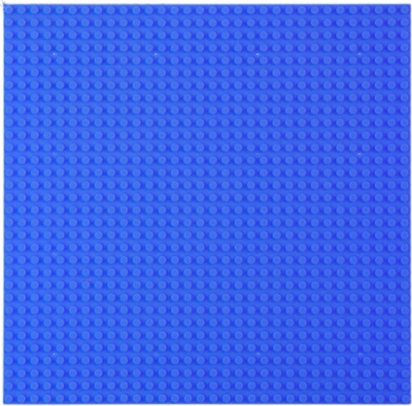 Tavola da costruzione granata per blocchi edilizi 40x40 cm