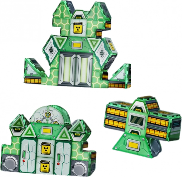 Costruzioni magnetiche Kosmos Stazione 4D 172 pezzi