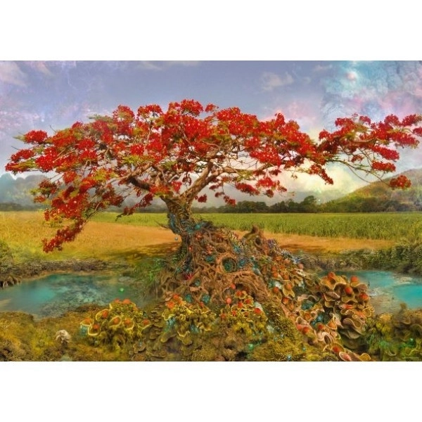 Heye Puzzle Enigma Trees - Strontium Tree 1000 Pieces