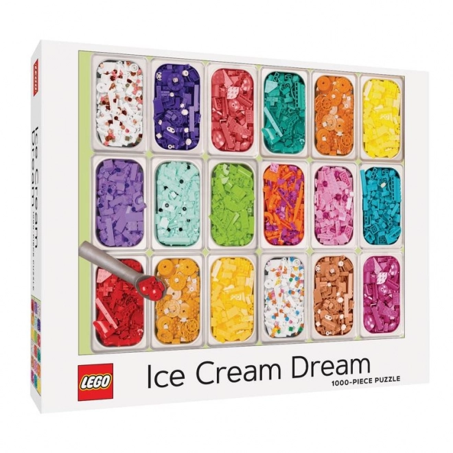 Chronicle Books Puzzle LEGO Ice Cream Dream 1000 Pieces