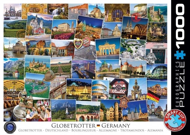 Eurographics Puzzle World Traveler - Germany 1000 Pieces