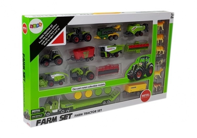 Farm Vehicles Set with Animal Figures