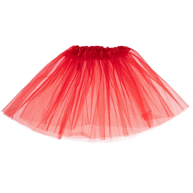 Red Tutu Ballet Costume Skirt