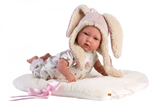 New Born Baby Doll Outfit With Pillow