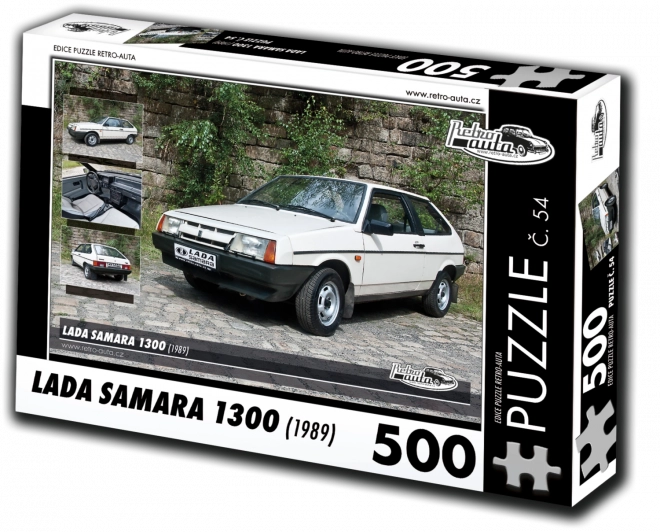 Retro-Auta Puzzle Lada Samara 1300