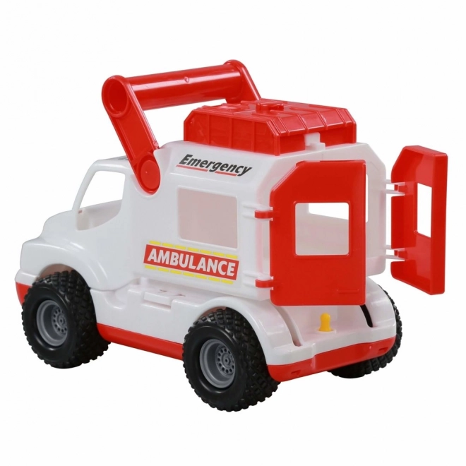 White Ambulance Toy Truck