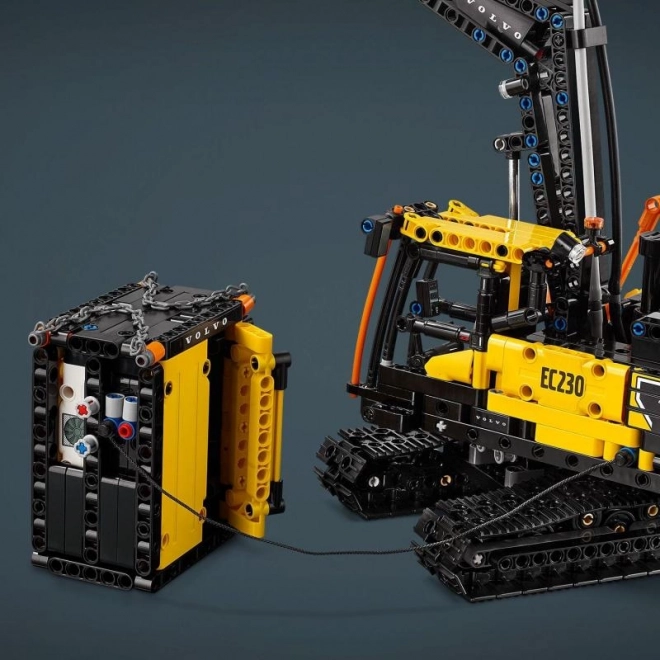 Volvo Construction Truck with Electric Excavator