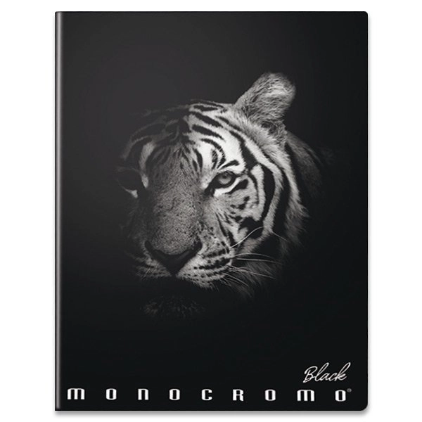 Pigna School Notebook Monocromo Black